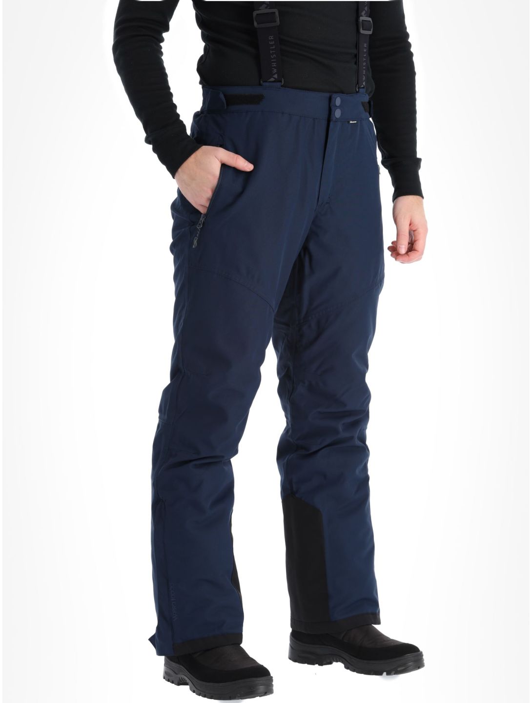 Whistler, Drizzle pantalon de ski hommes Navy Blazer bleu 