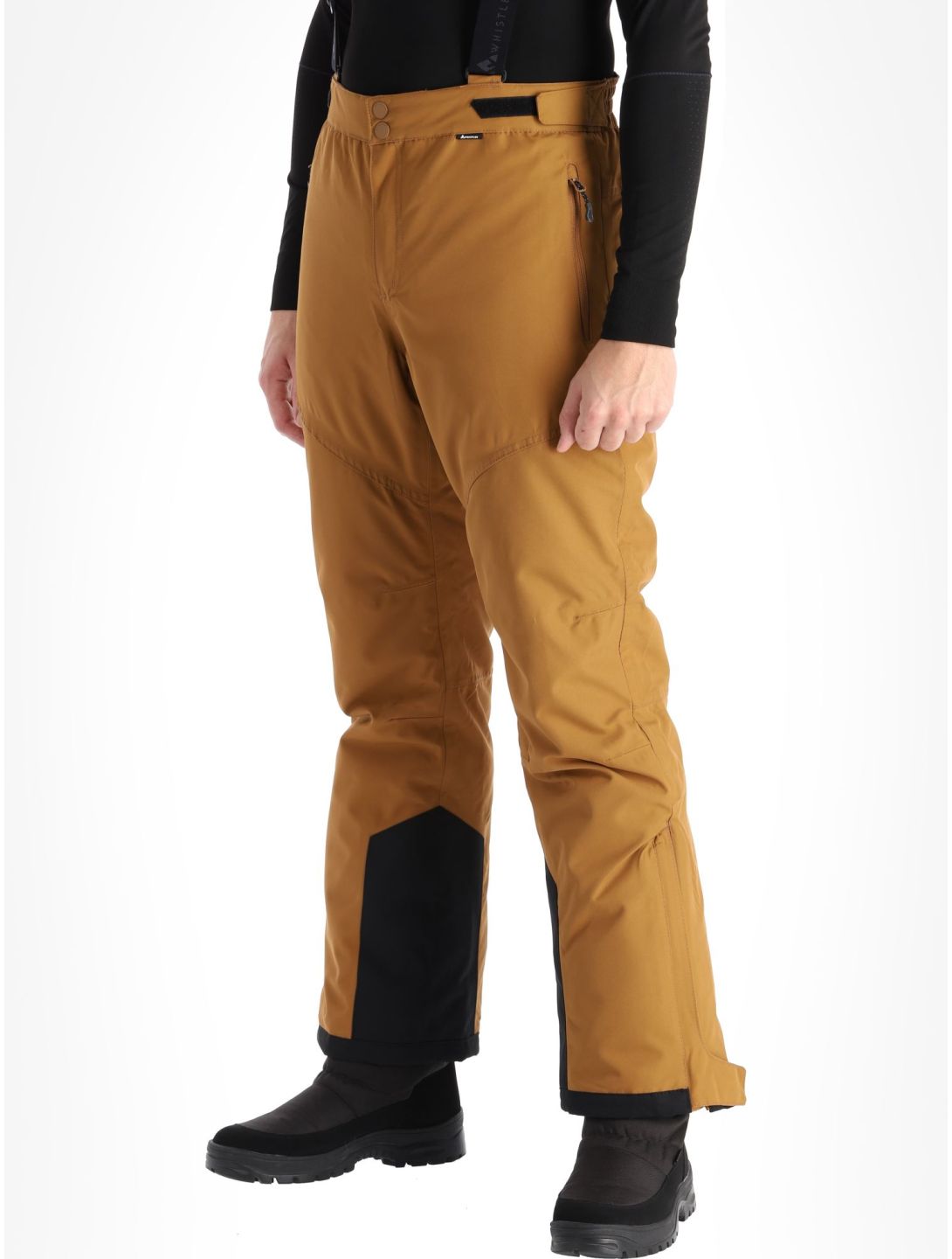 Whistler, Drizzle pantalon de ski hommes Rubber brun 