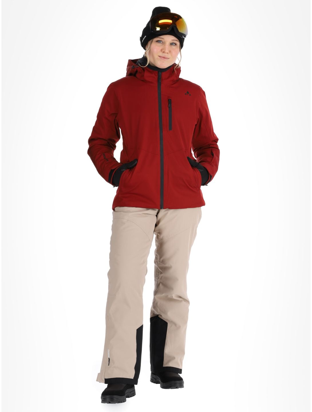 Whistler, Jada veste de ski femmes Sun Dried Tomato rouge 