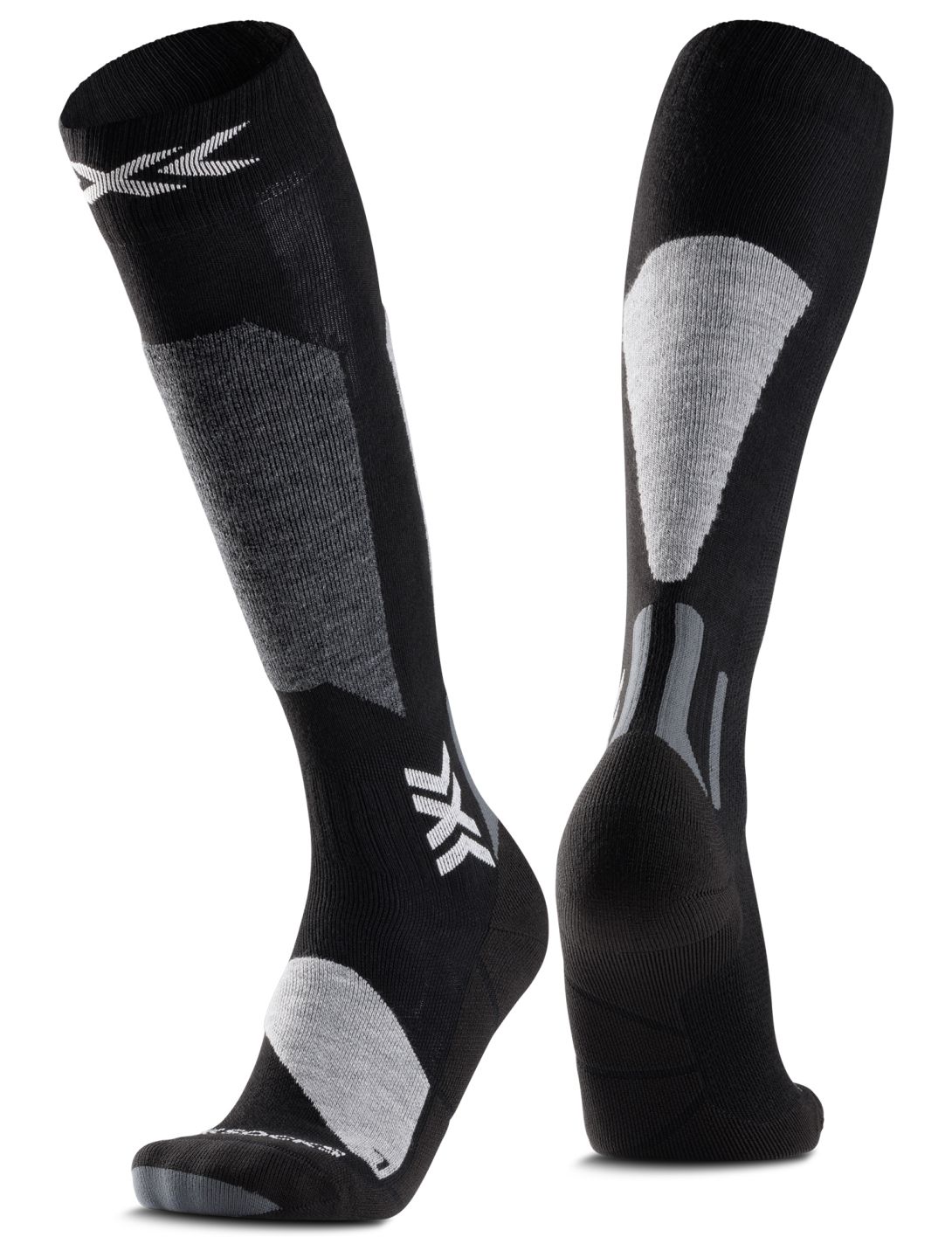 X-Socks, Ski Discover Otc chaussette de compression hommes Black / Light Grey gris, noir 