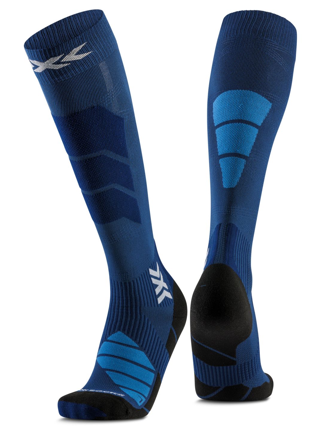 X-Socks, Ski Expert Otc chaussette de compression hommes Marine / Mineral Blue bleu 