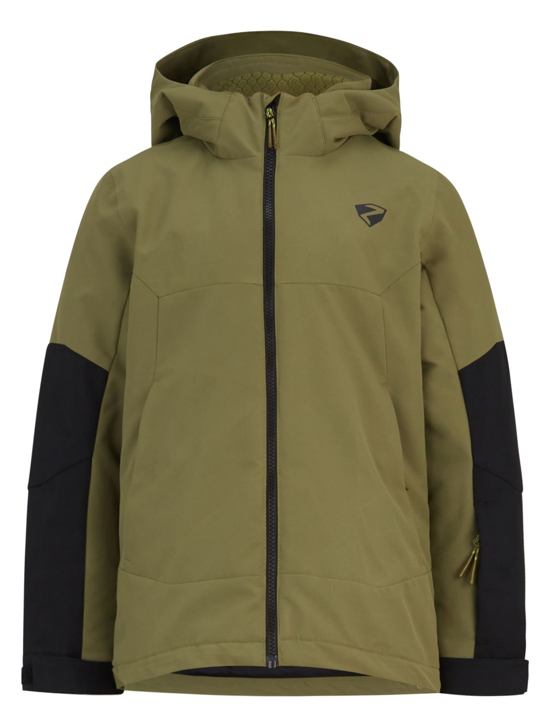 Ziener, Agimo Junior veste de ski enfants Deep Olive vert 