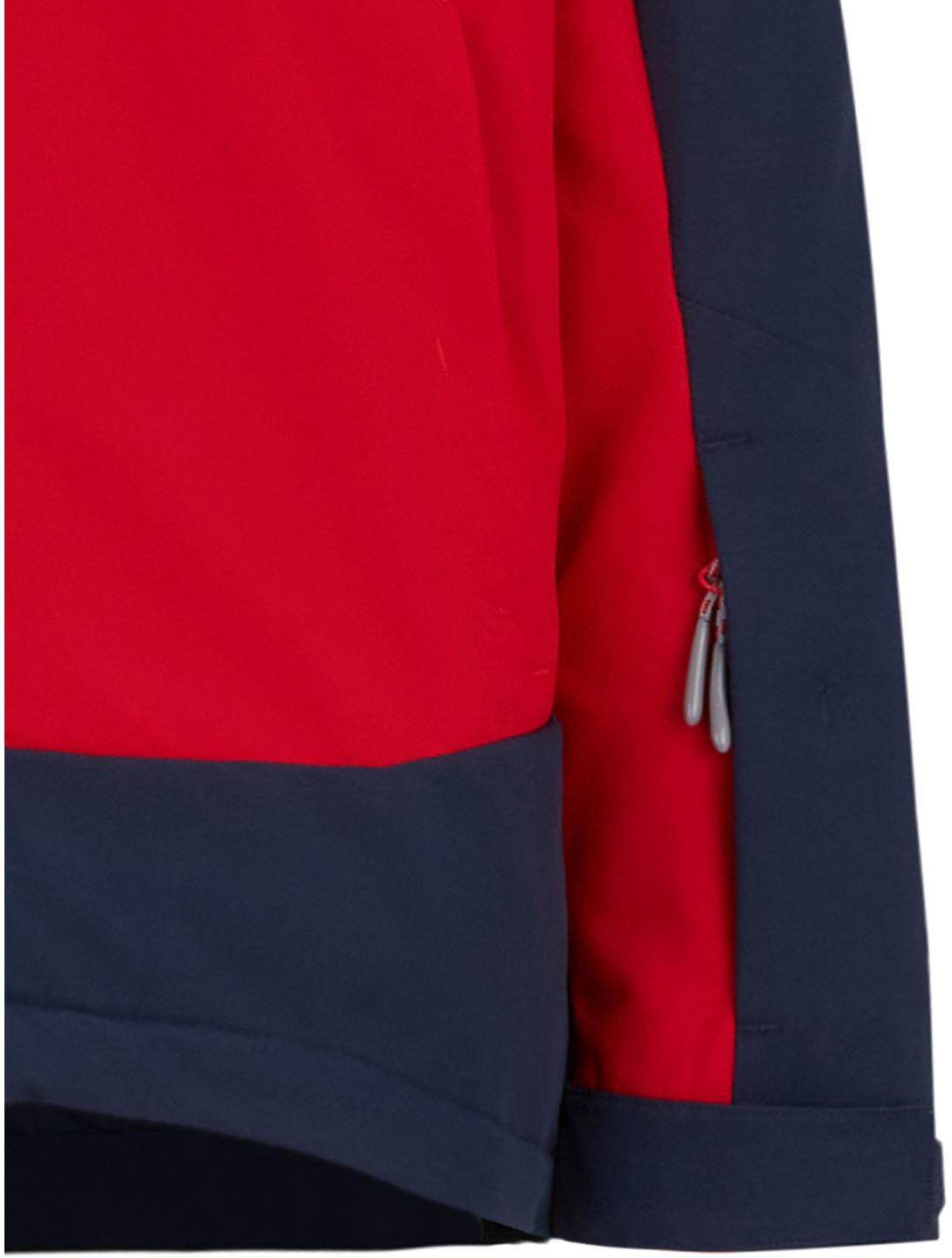 Ziener, Agimo Junior veste de ski enfants Red Salsa bleu, orange, rouge 