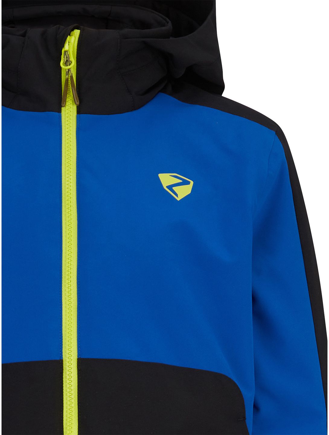 Ziener, Aluck Junior veste de ski enfants Cobalt Blue bleu, noir 