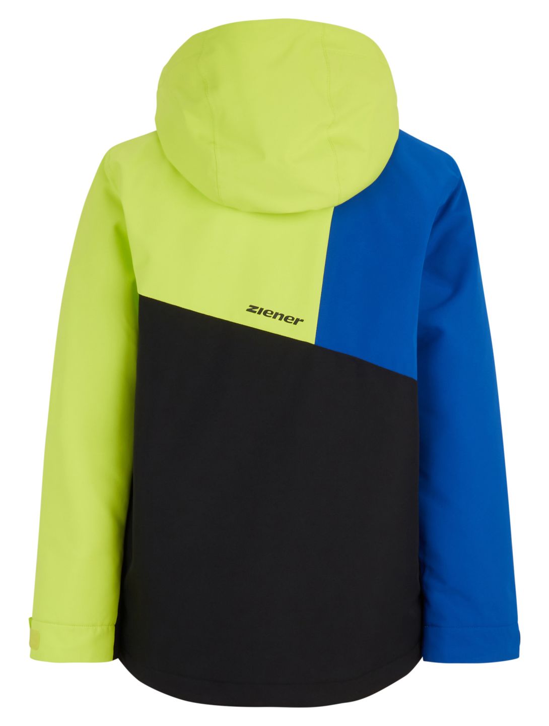 Ziener, Anzo Junior veste de ski enfants Black bleu, noir, vert 