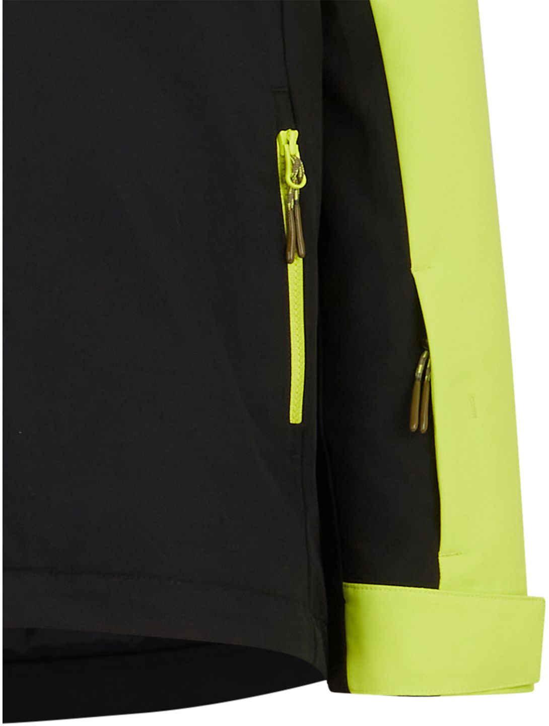 Ziener, Anzo Junior veste de ski enfants Black bleu, noir, vert 