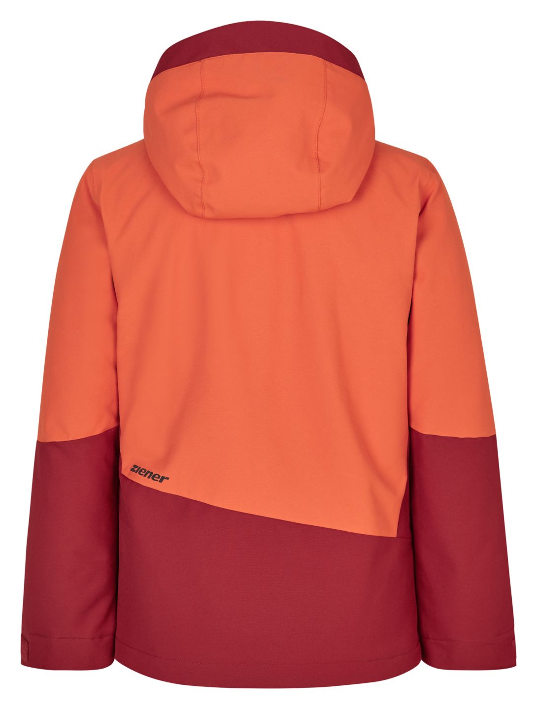 Ziener, Avak Junior veste de ski enfants Red Cabin orange, rouge 