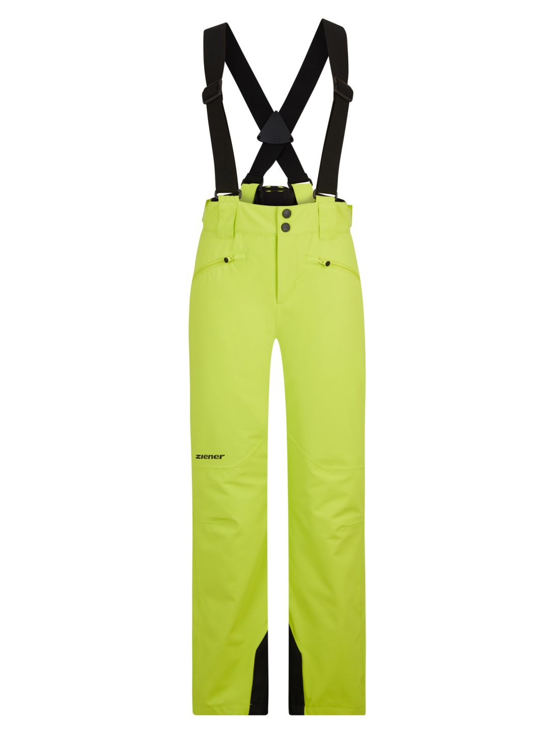 Ziener, Axi Junior pantalon de ski enfants Bitter Lemon vert 