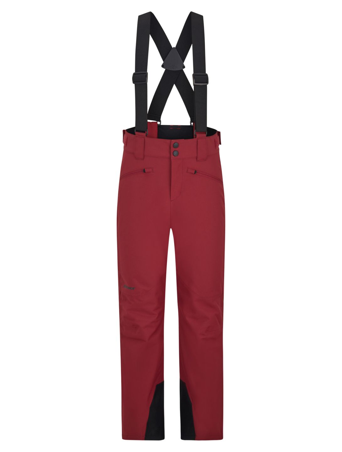 Ziener, Axi Junior pantalon de ski enfants Red Cabin rouge 