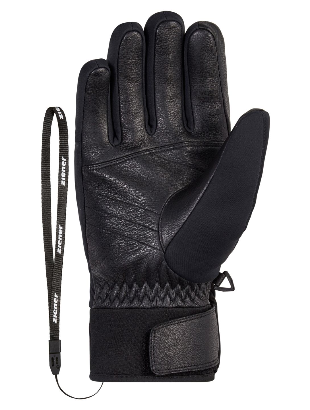 Ziener, Ganno WS gants de ski hommes Black noir 