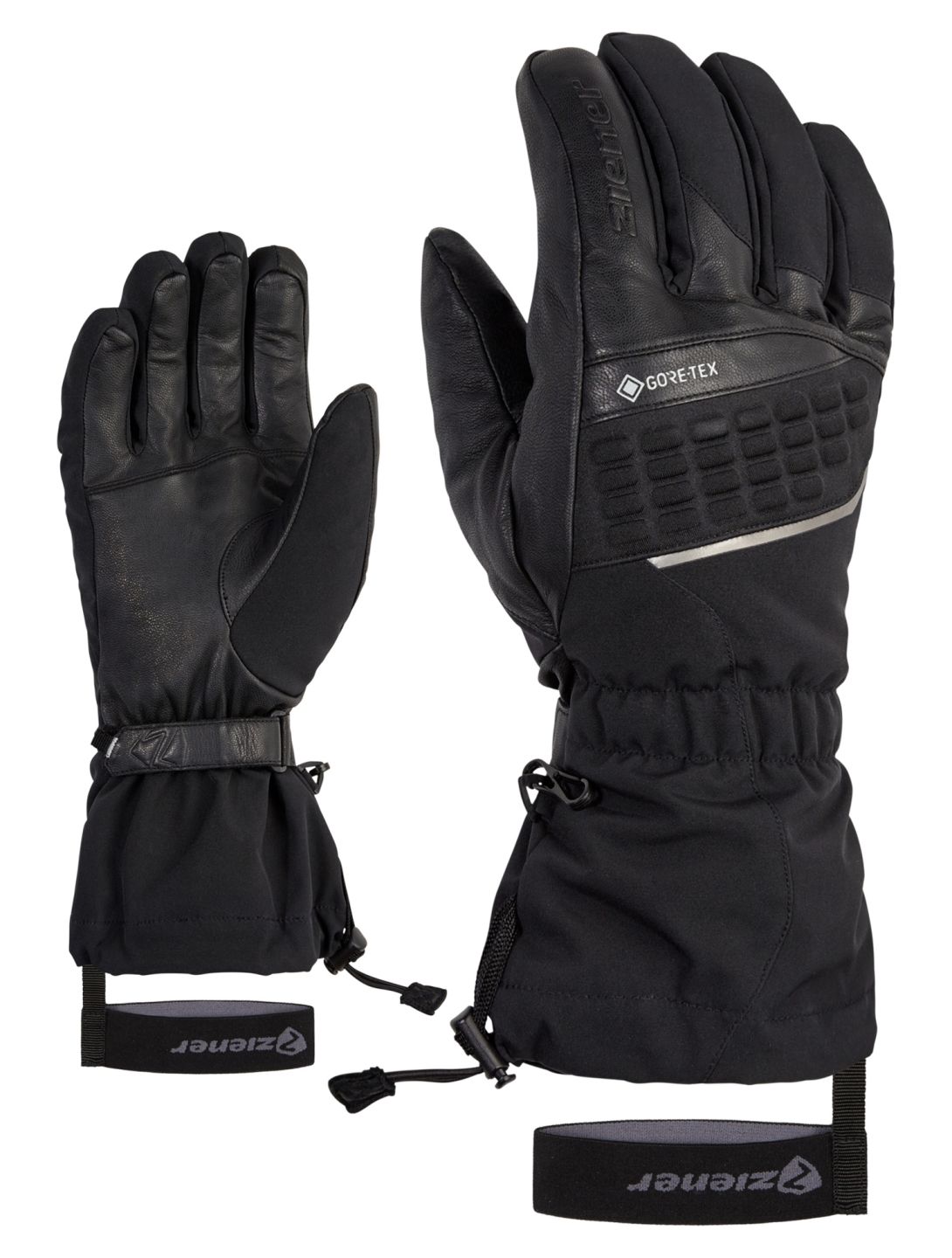 Ziener, Gastil GTX gants de ski hommes Black noir 