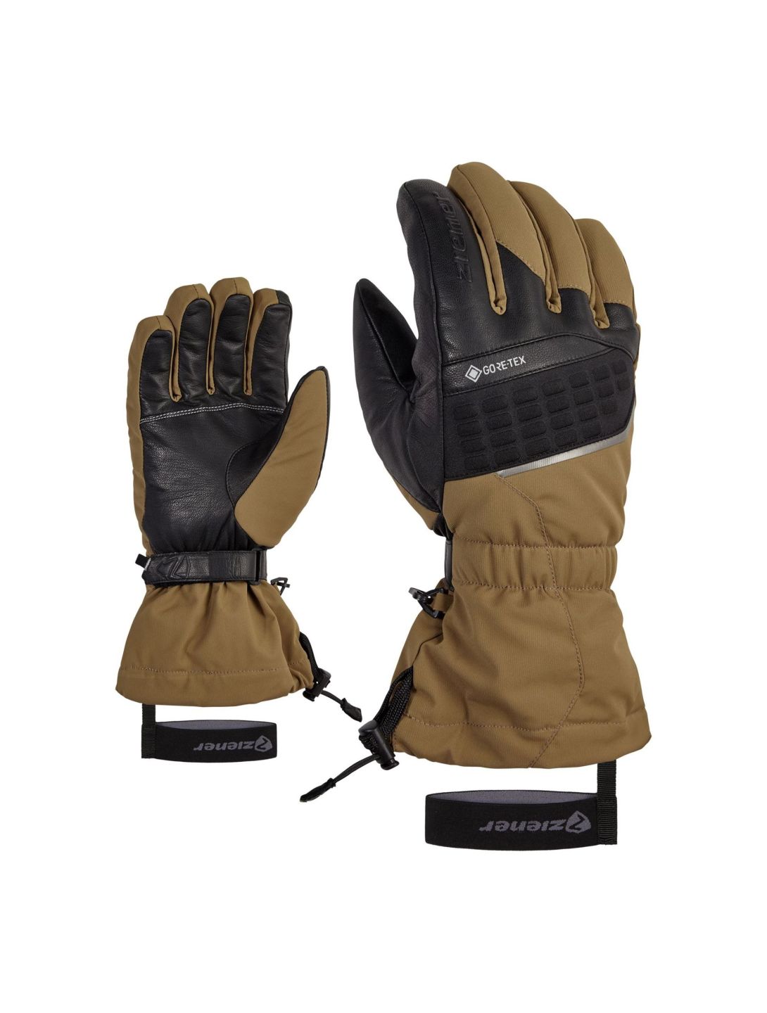 Ziener, Gastil Gtx gants de ski hommes walnut brun 