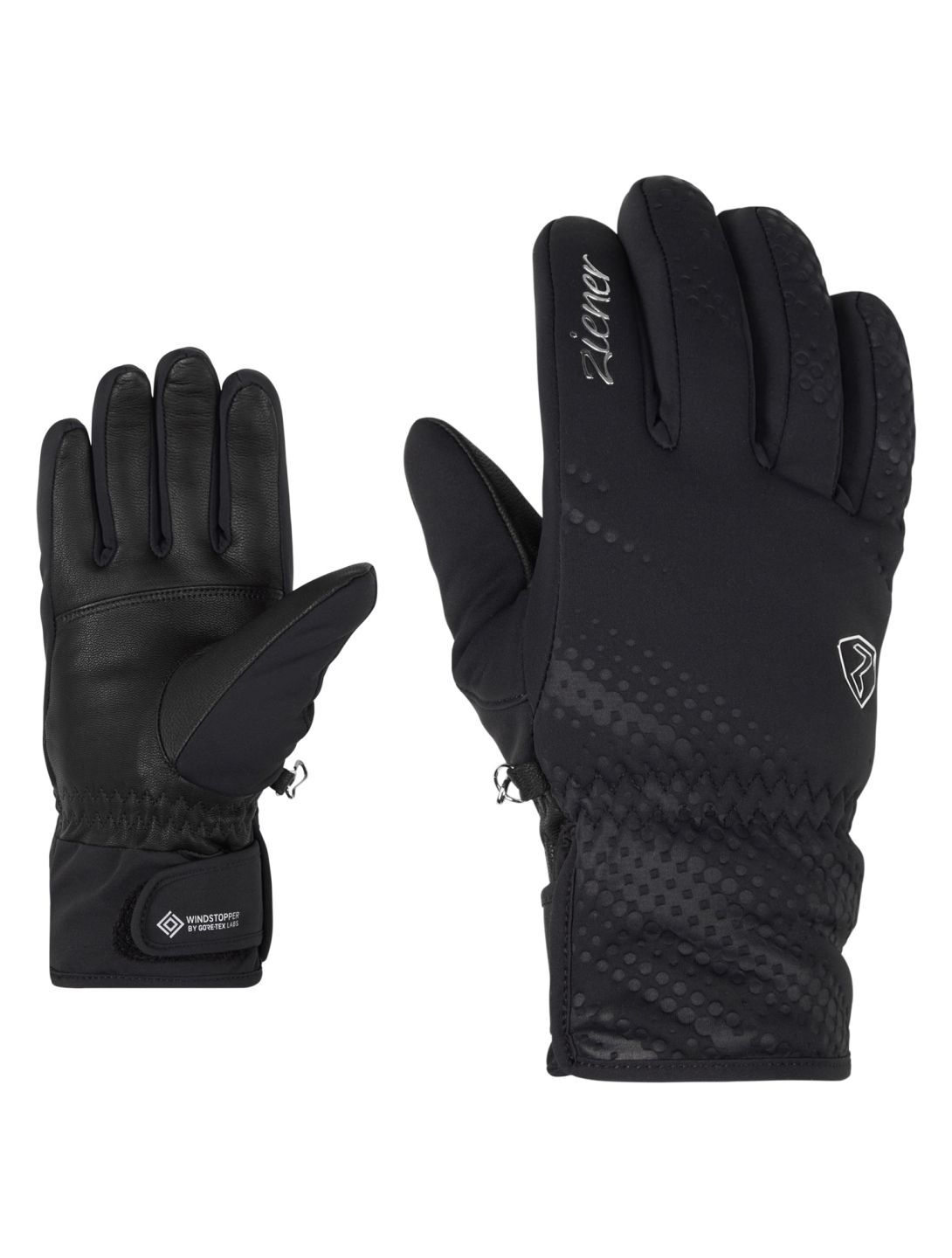 Ziener, Karoi WS PR gants de ski femmes Black noir 