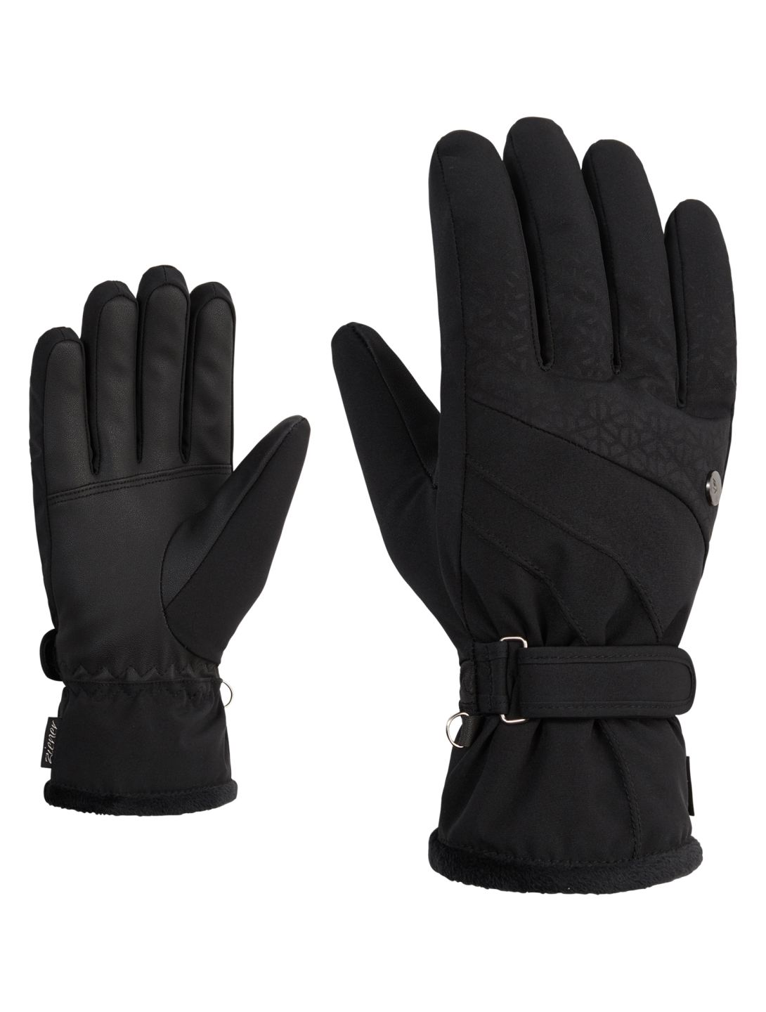 Ziener, Kas GL Lady gants de ski femmes Black noir 