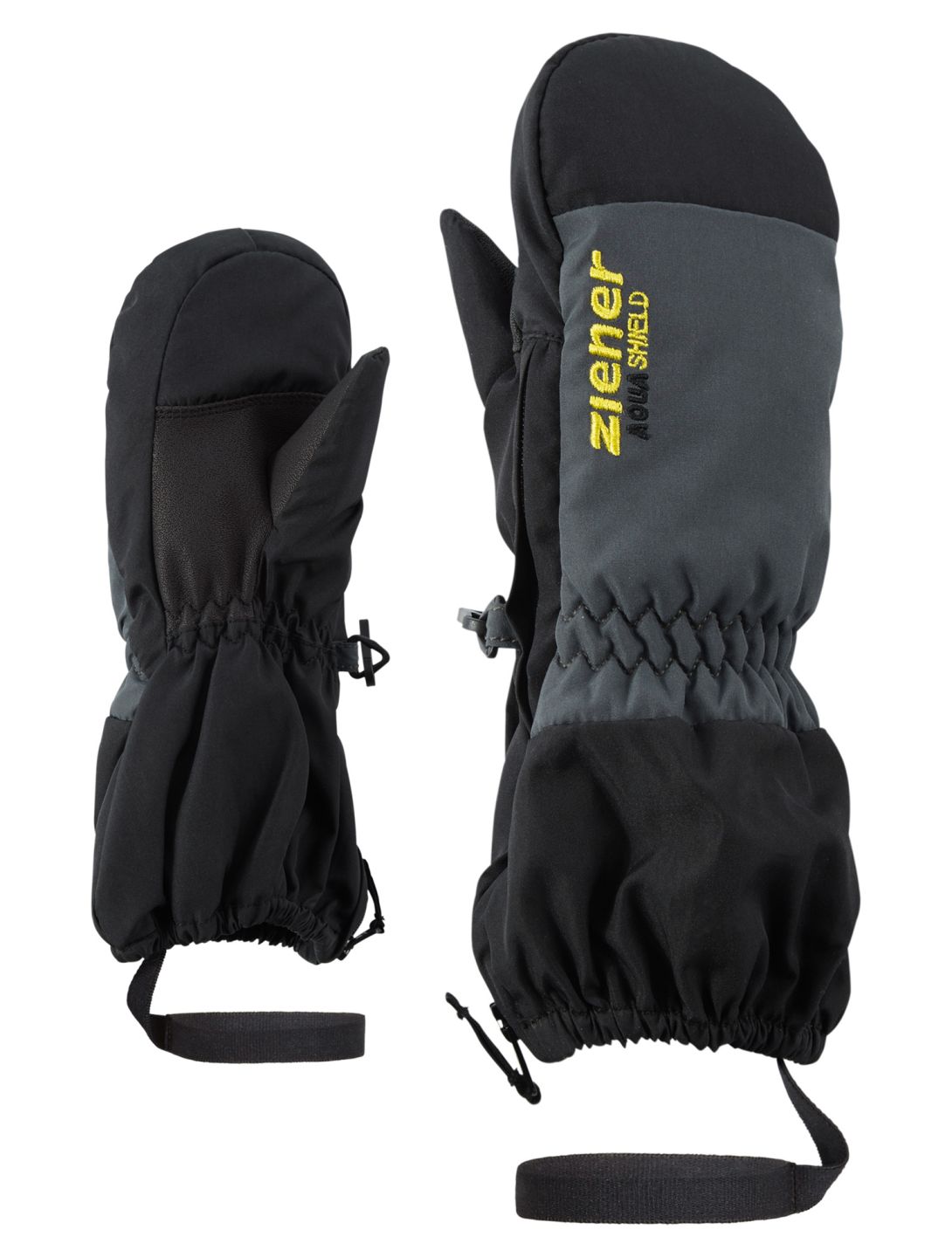 Ziener, Levi AS gants de ski enfants Black noir 