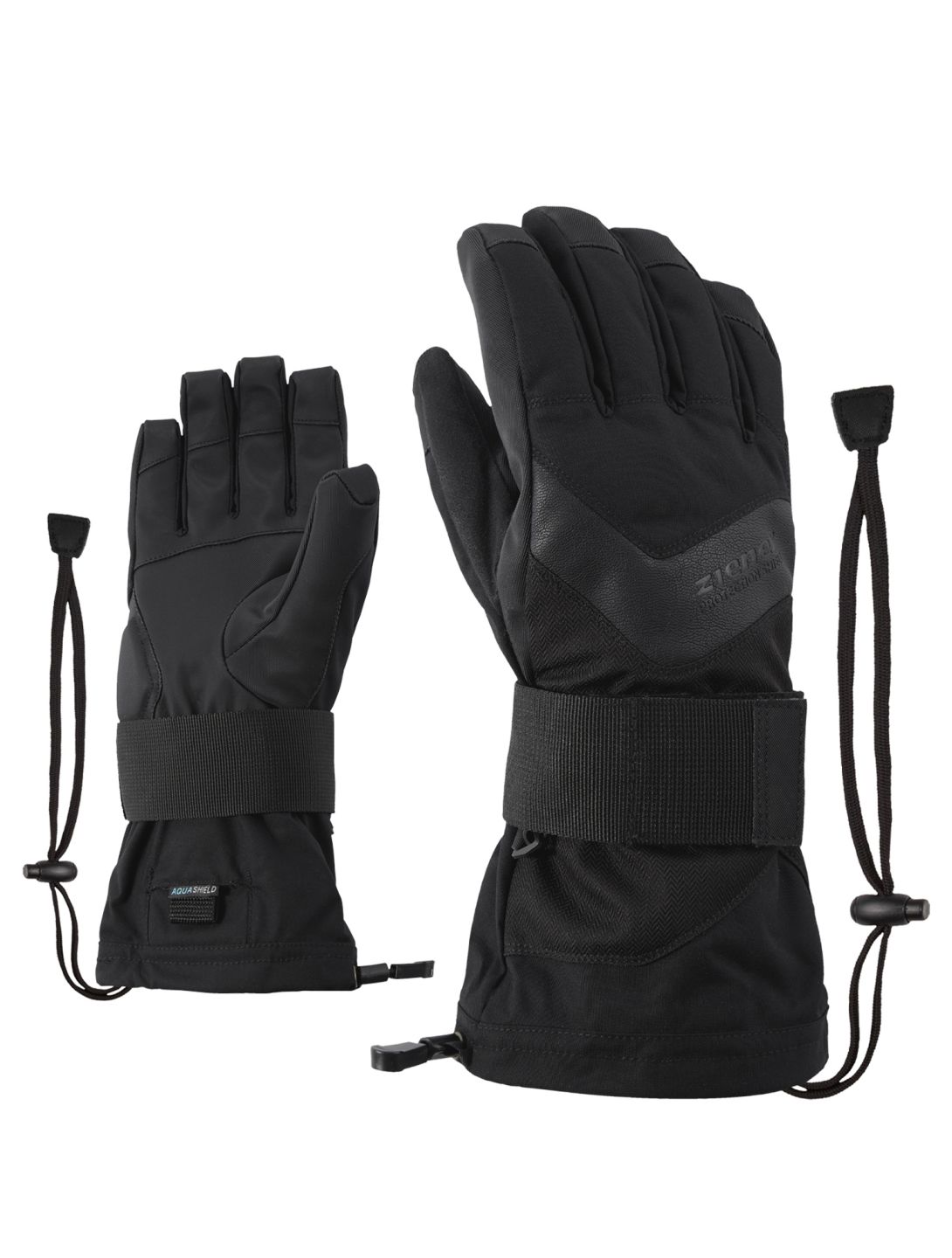 Ziener, Milan AS® gants de ski hommes Black Hb noir 