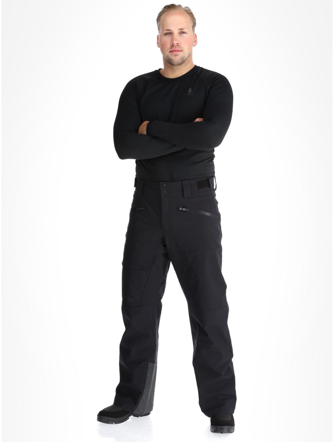 Ziener, Rappold pantalon de ski hommes Black noir 