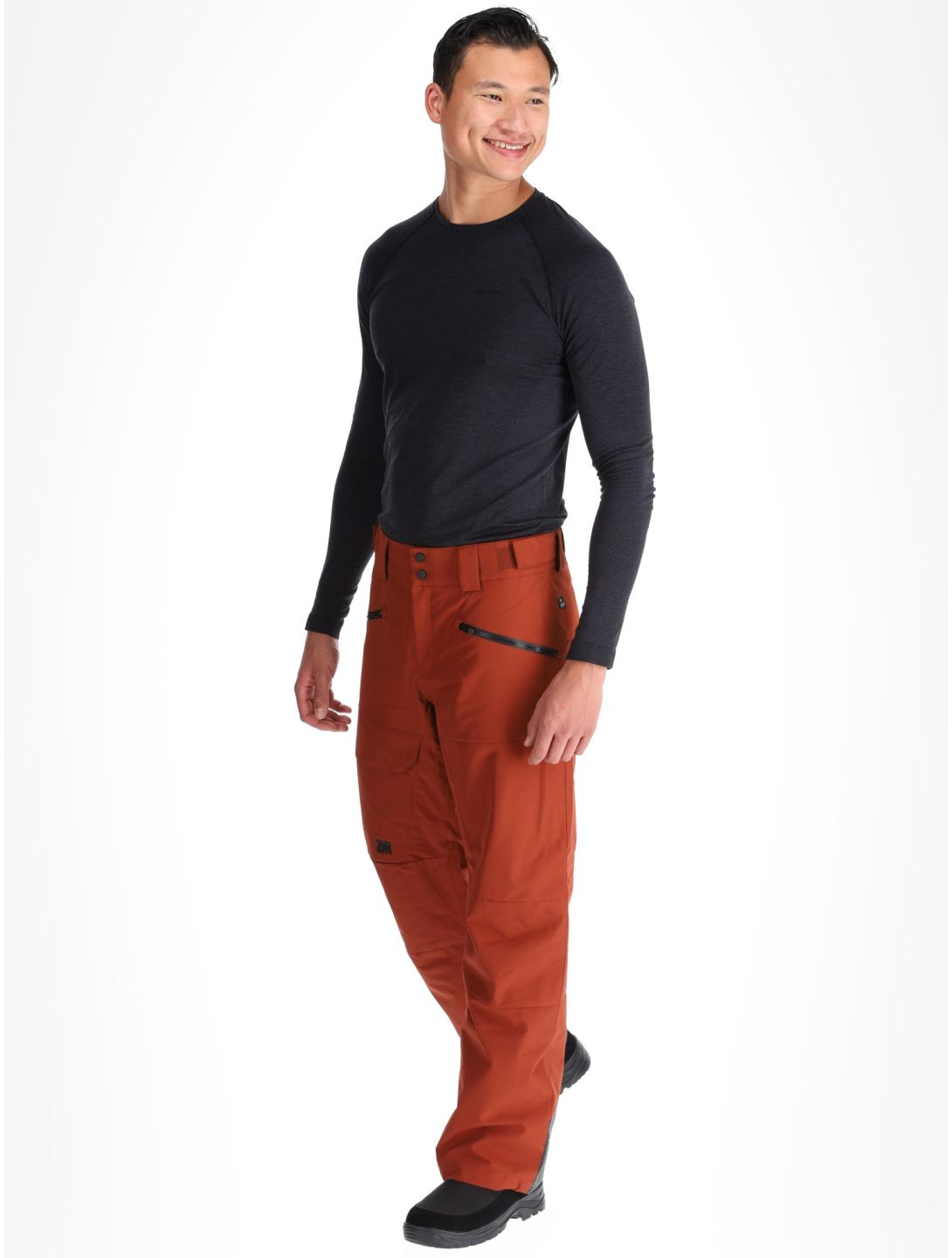 Ziener, Rappold pantalon de ski hommes Woody Brown brun 