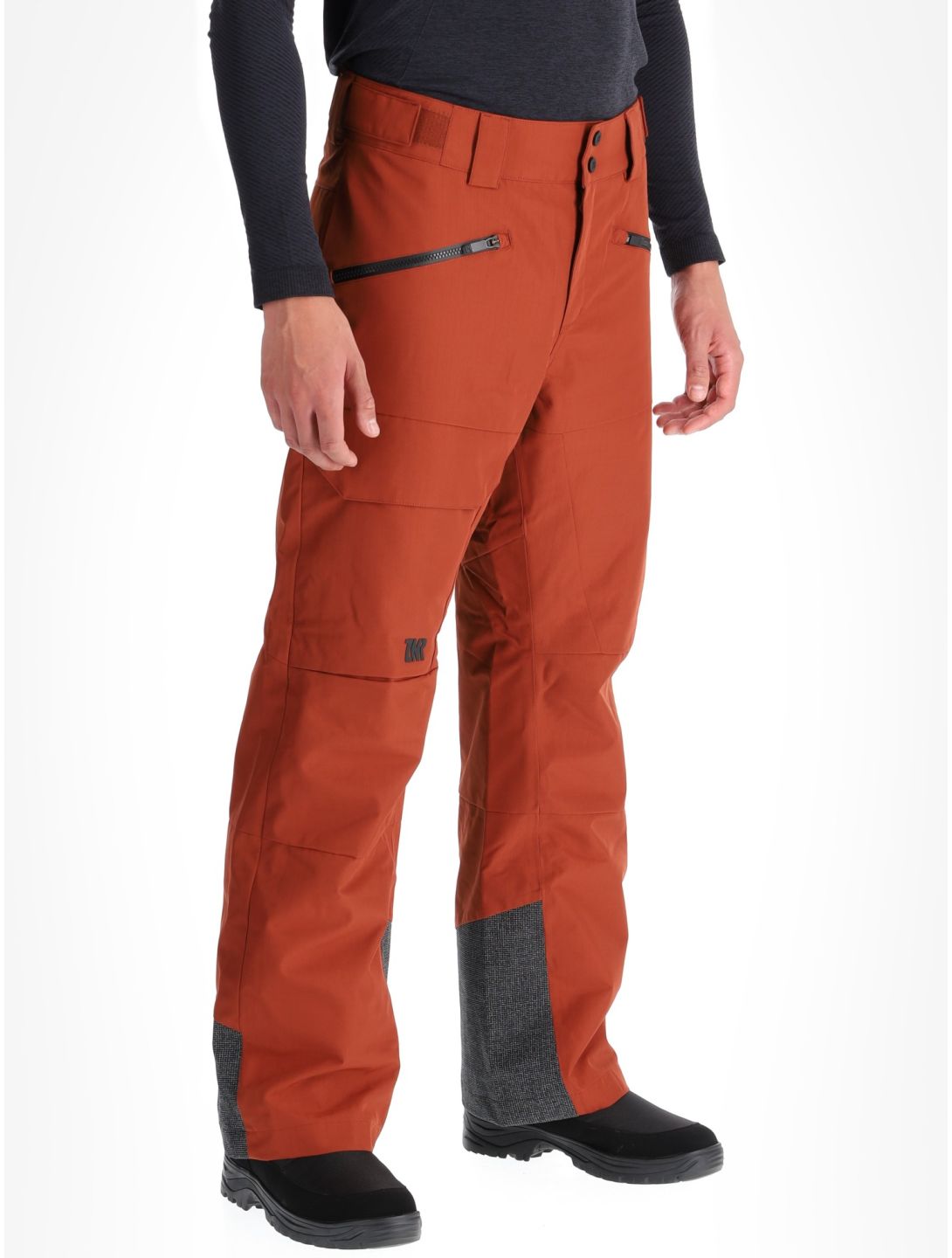 Ziener, Rappold pantalon de ski hommes Woody Brown brun 