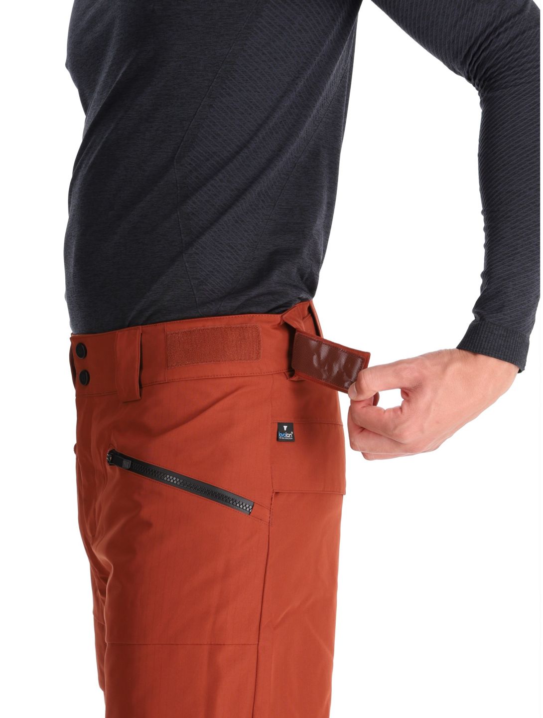 Ziener, Rappold pantalon de ski hommes Woody Brown brun 