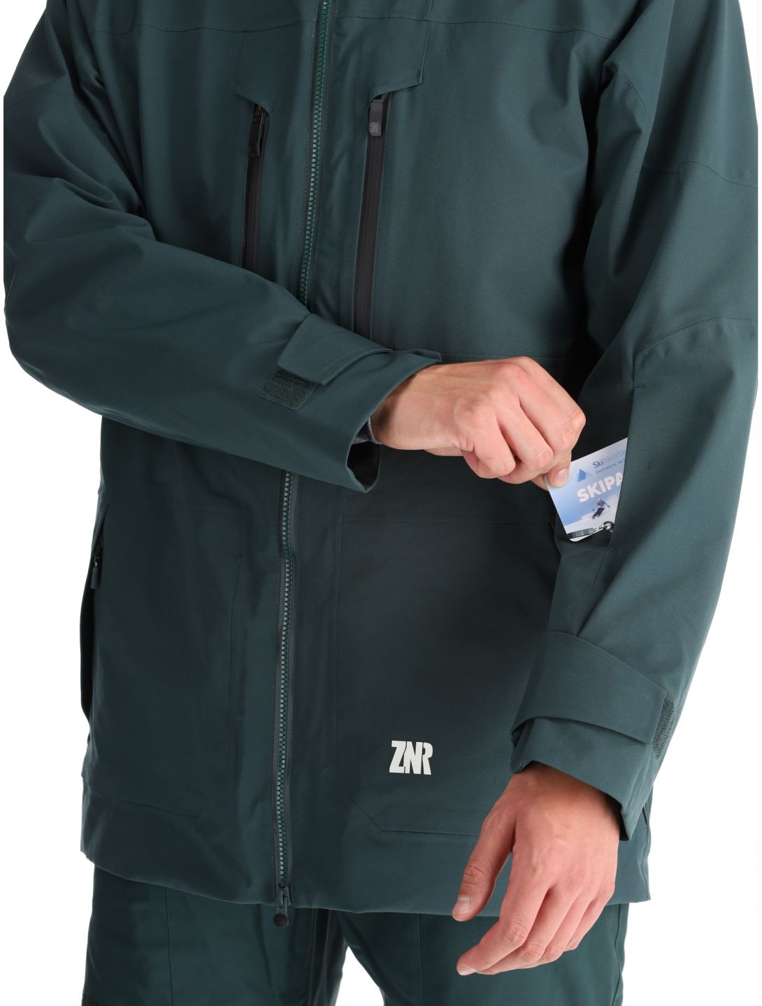 Ziener, Reyk veste de ski hommes Dark Jungle vert 