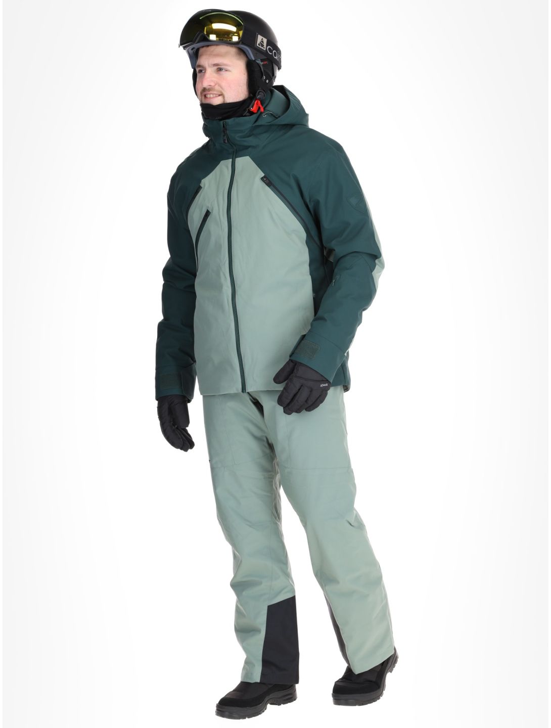 Ziener, Tarago veste de ski hommes Green Mud vert 