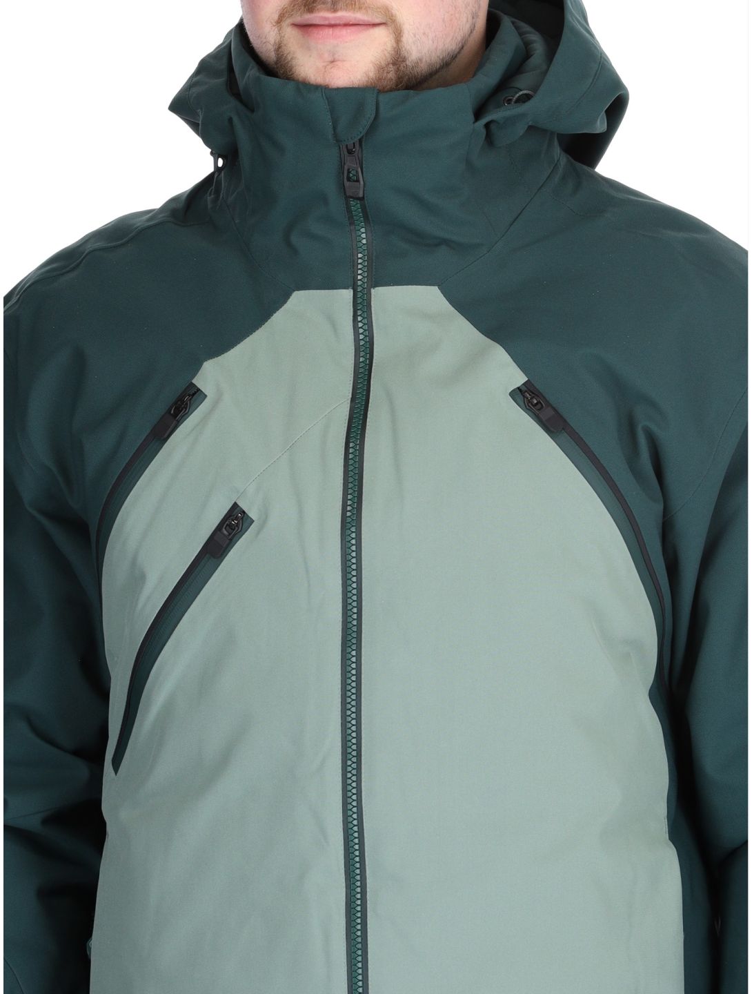 Ziener, Tarago veste de ski hommes Green Mud vert 