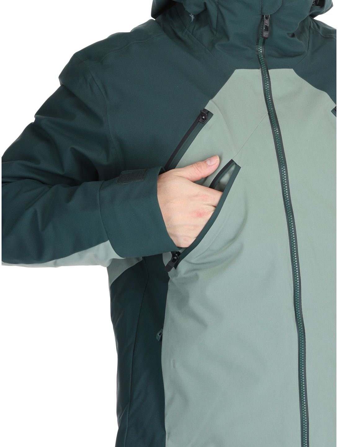 Ziener, Tarago veste de ski hommes Green Mud vert 