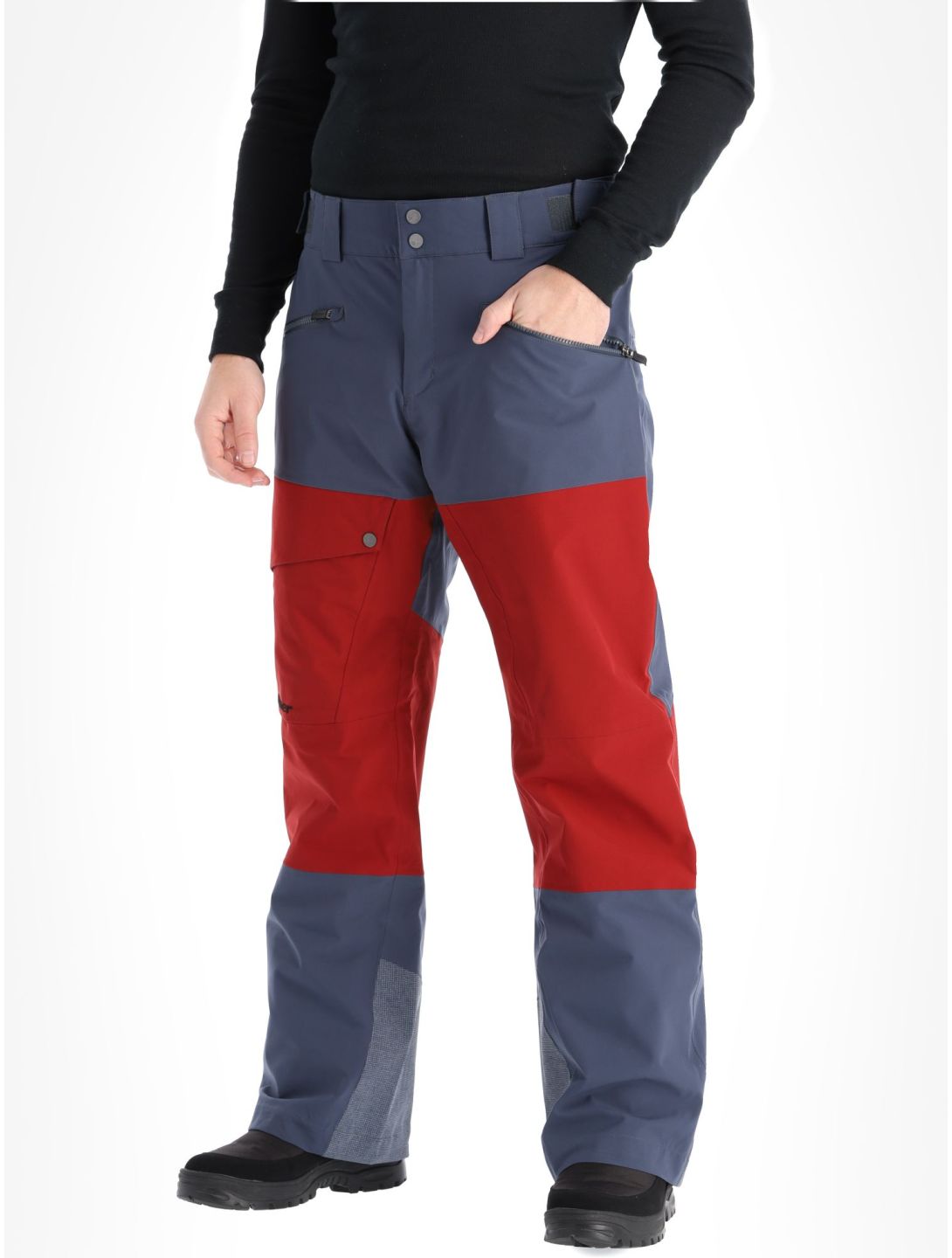 Ziener, Tiffin pantalon de ski hommes Ombre gris 