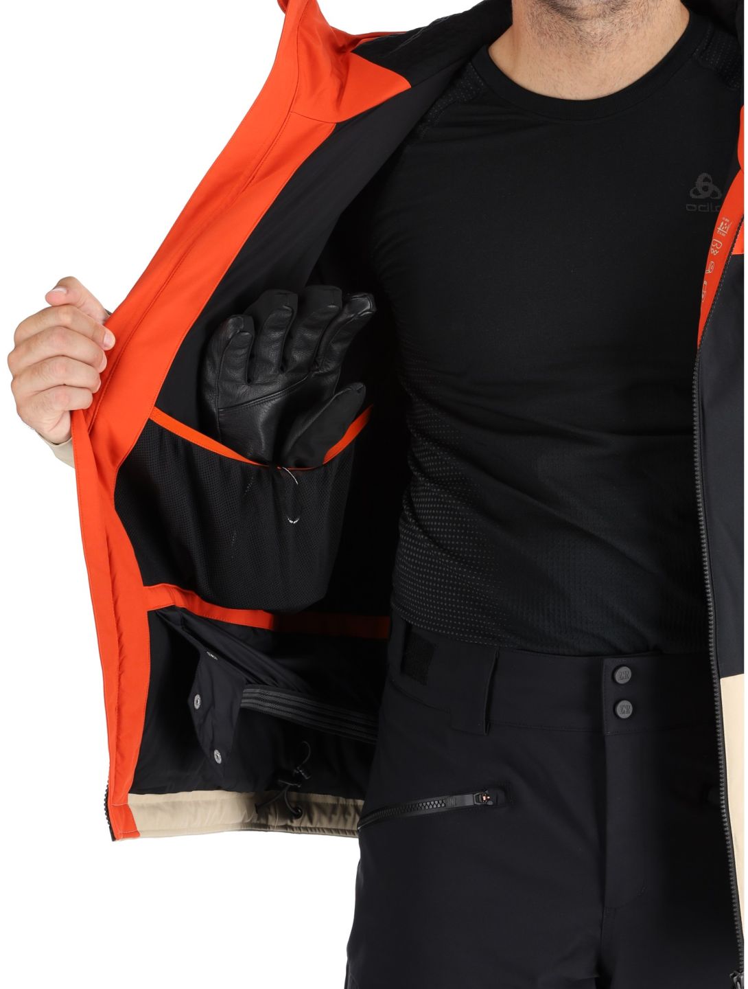 Ziener, Timbarra veste de ski hommes Black noir 