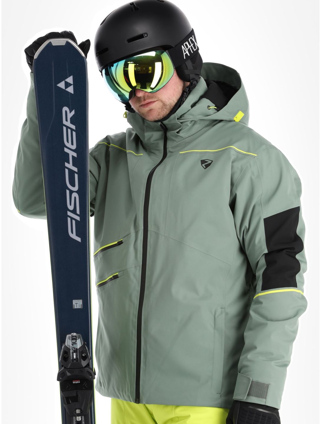 Ziener, Toaca veste de ski hommes Green Mud vert 