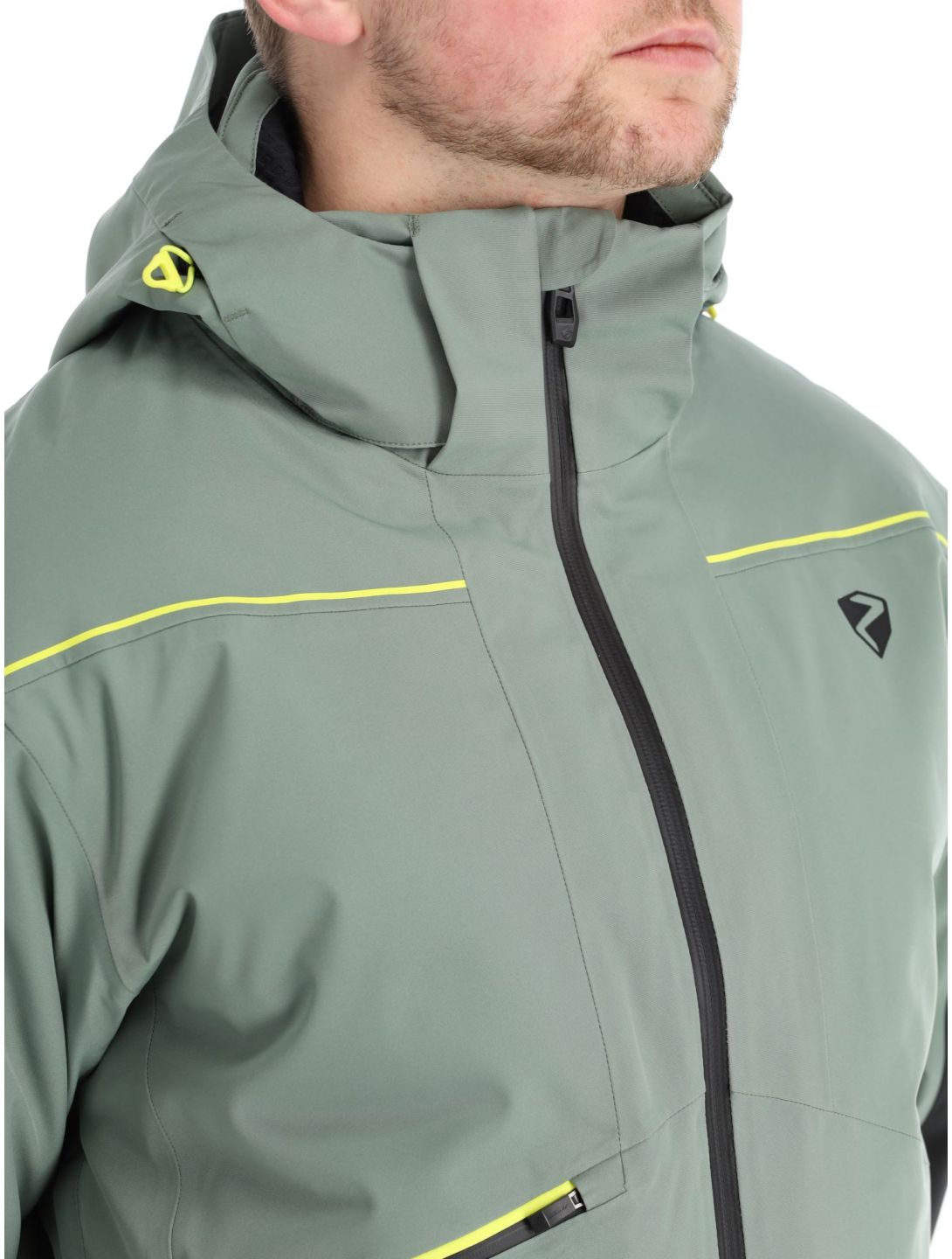 Ziener, Toaca veste de ski hommes Green Mud vert 