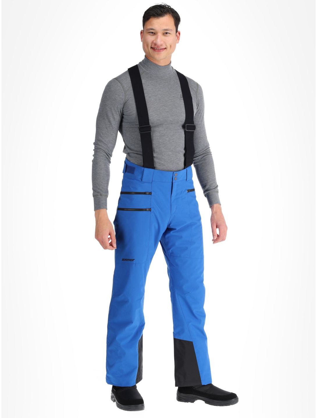 Ziener, Tronador pantalon de ski hommes Cobalt Blue bleu 