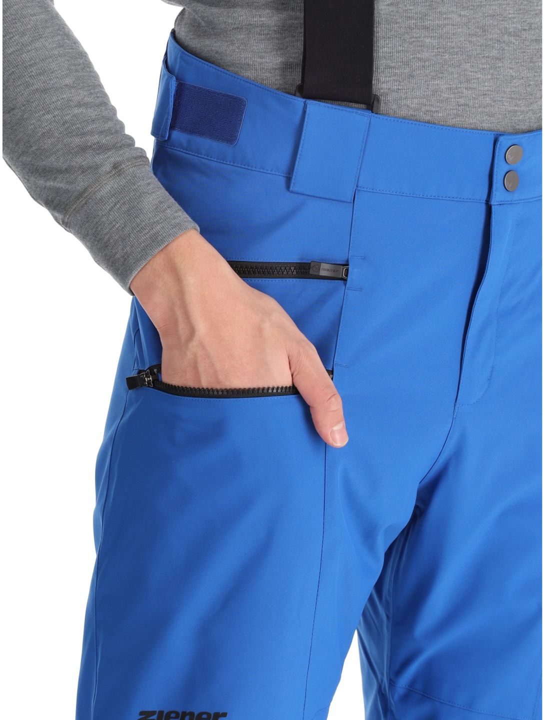 Ziener, Tronador pantalon de ski hommes Cobalt Blue bleu 