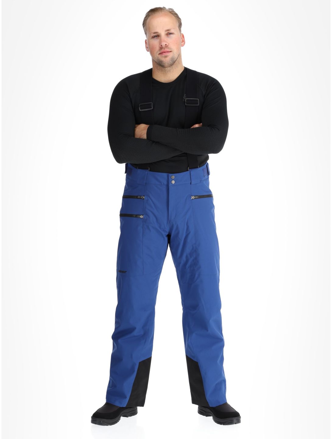 Ziener, Tronador pantalon de ski hommes Vista Blue bleu 