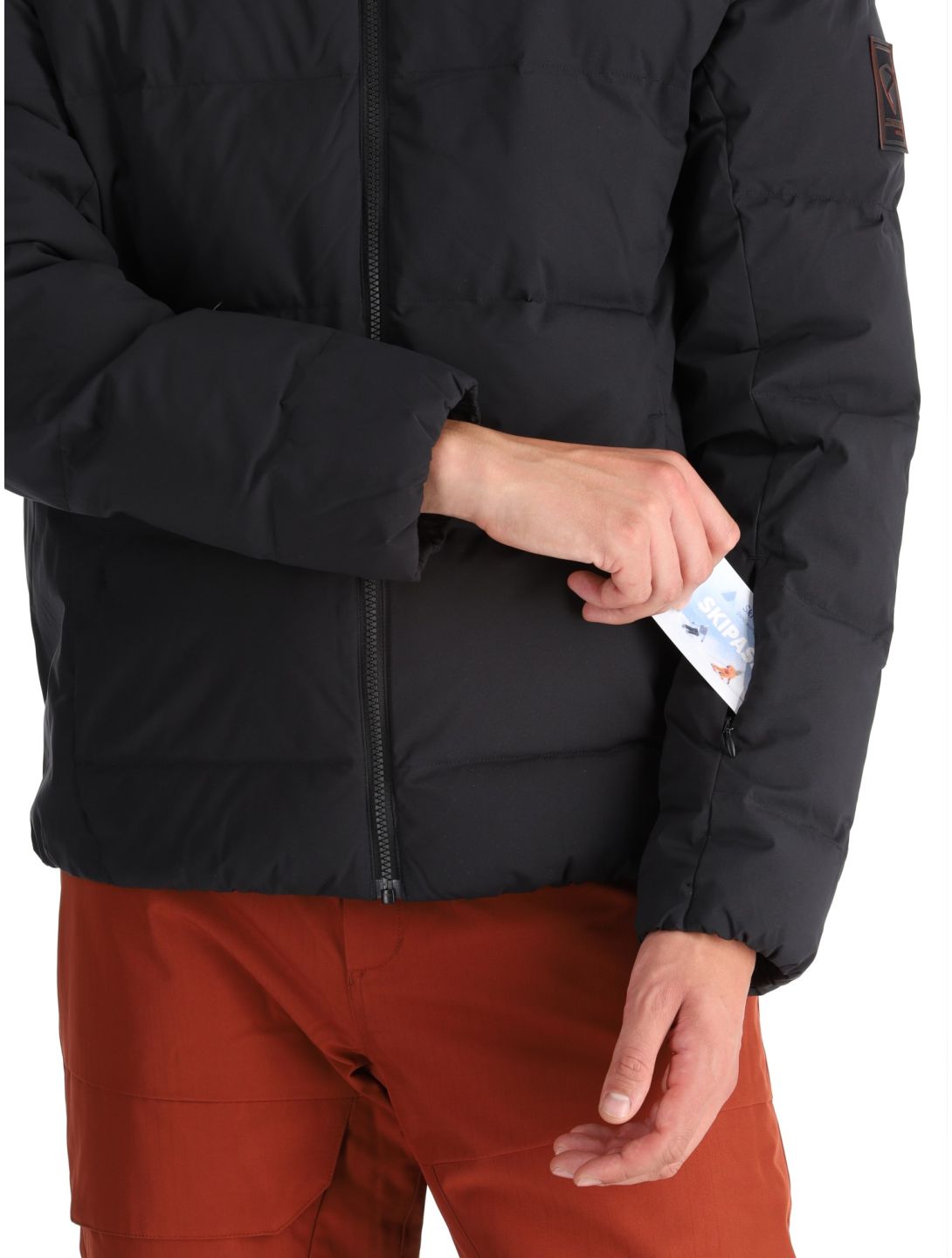 Ziener, Tyers veste de ski hommes Black noir 