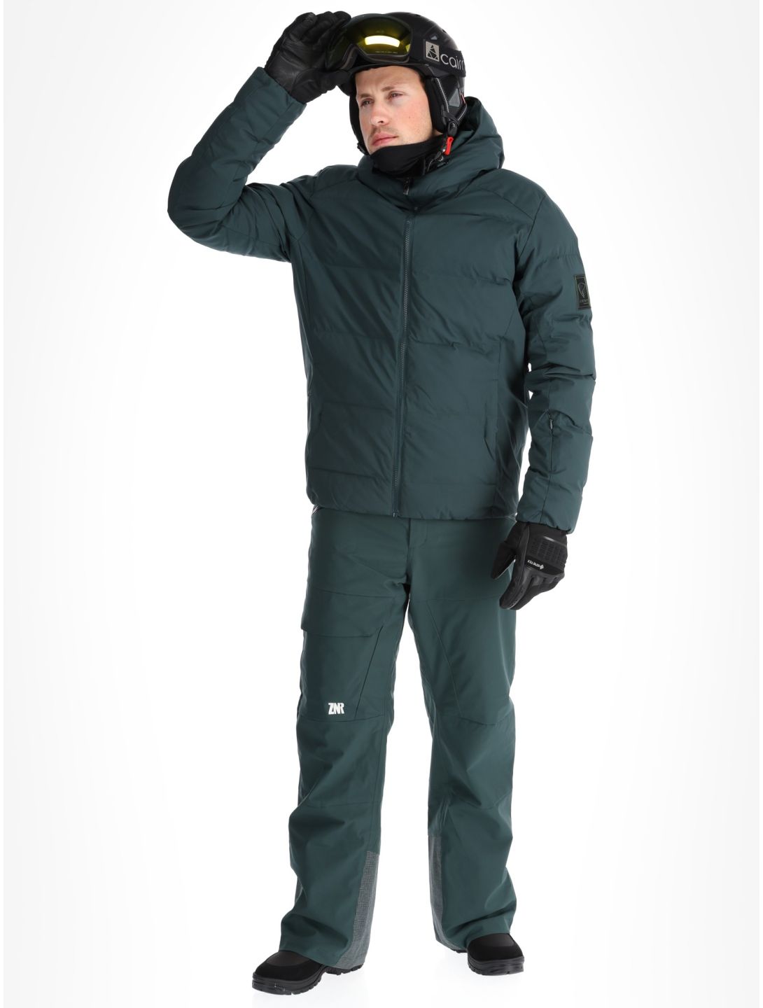 Ziener, Tyers veste de ski hommes Dark Jungle vert 