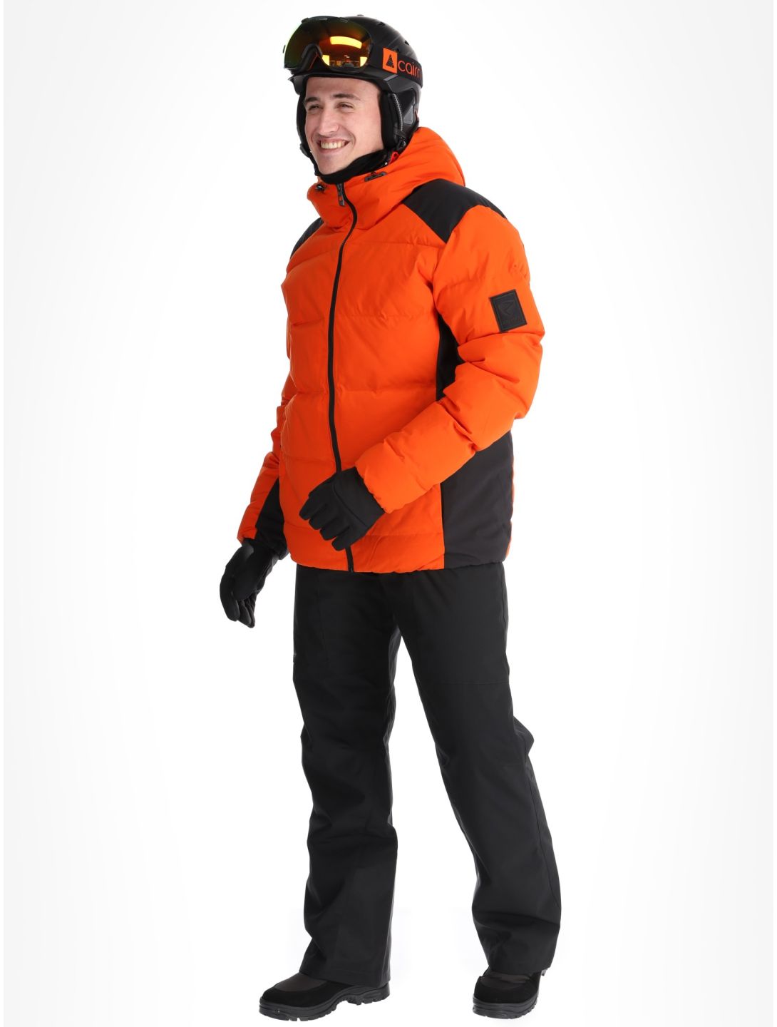 Ziener, Tyers veste de ski hommes Orange Pumpkin orange 