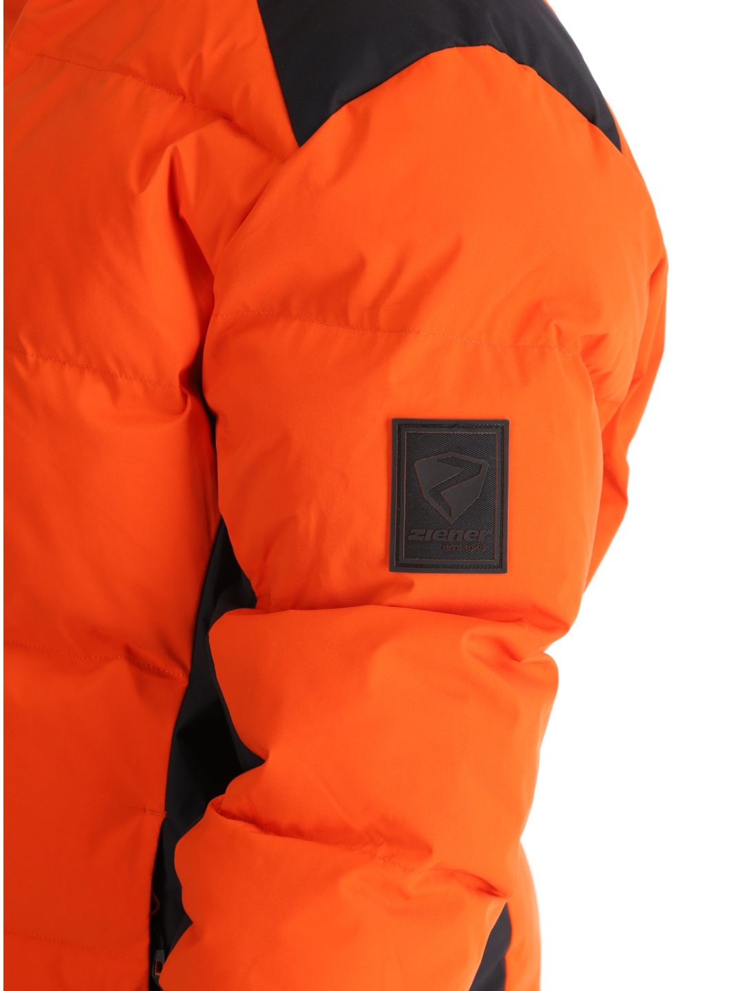 Ziener, Tyers veste de ski hommes Orange Pumpkin orange 