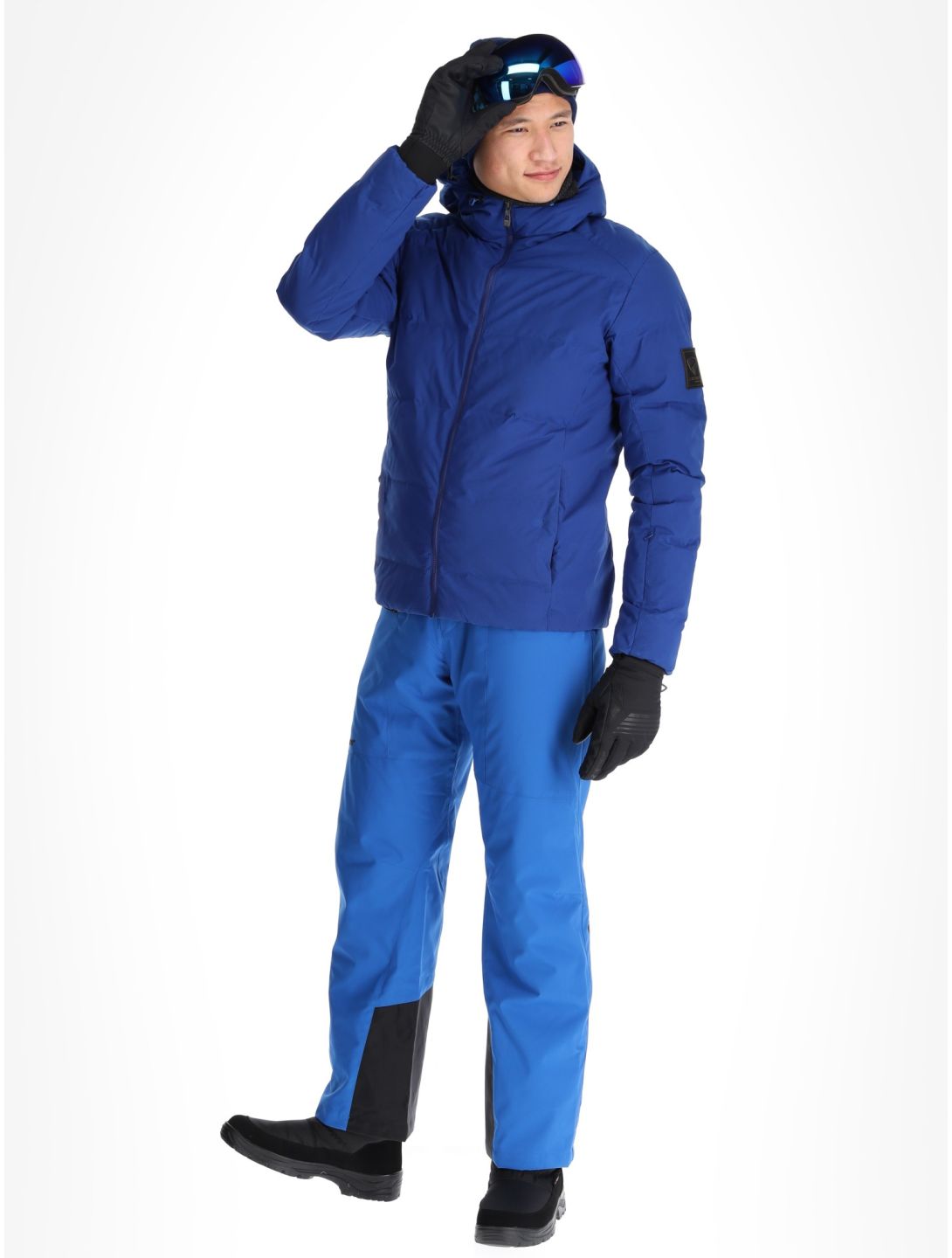 Ziener, Tyers veste de ski hommes Vista Blue bleu 