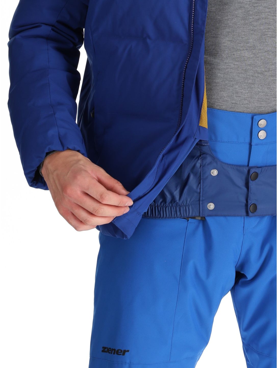 Ziener, Tyers veste de ski hommes Vista Blue bleu 