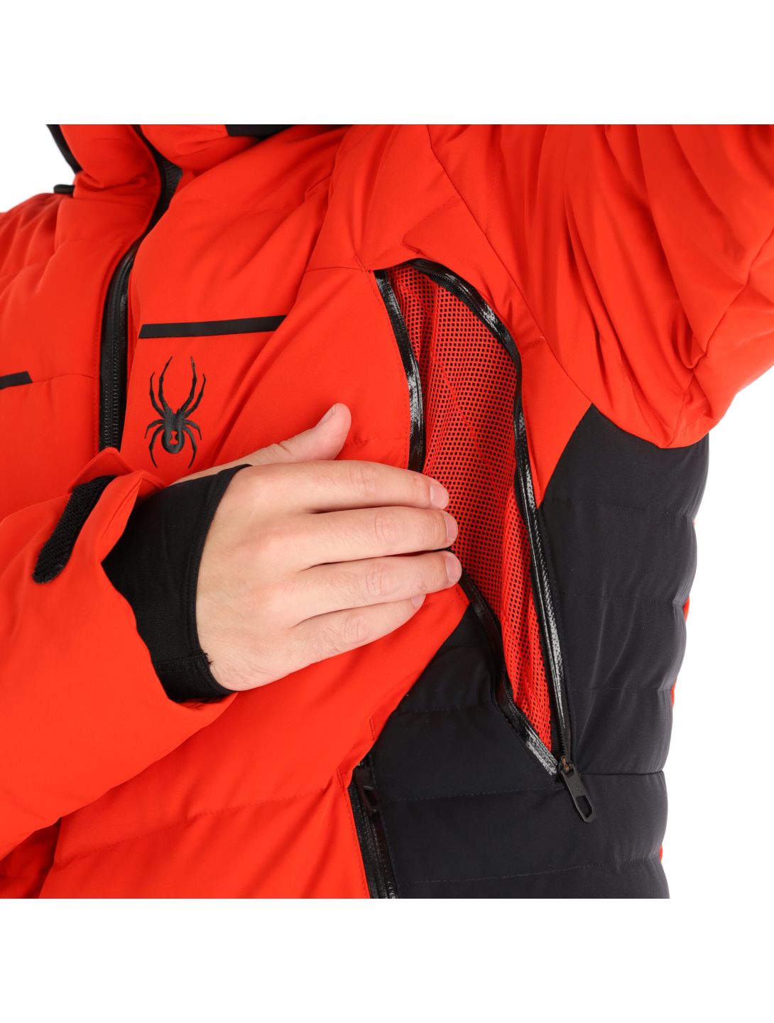 Spyder, Impulse GTX Infinium veste de ski hommes volcano rouge 