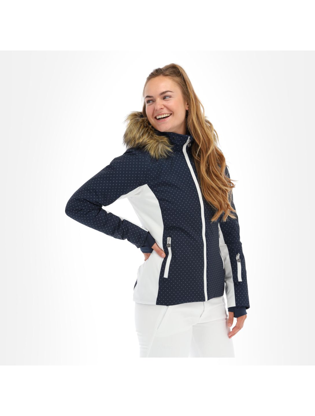 Kilpi, Malenay-W veste de ski slim fit femmes dark bleu 