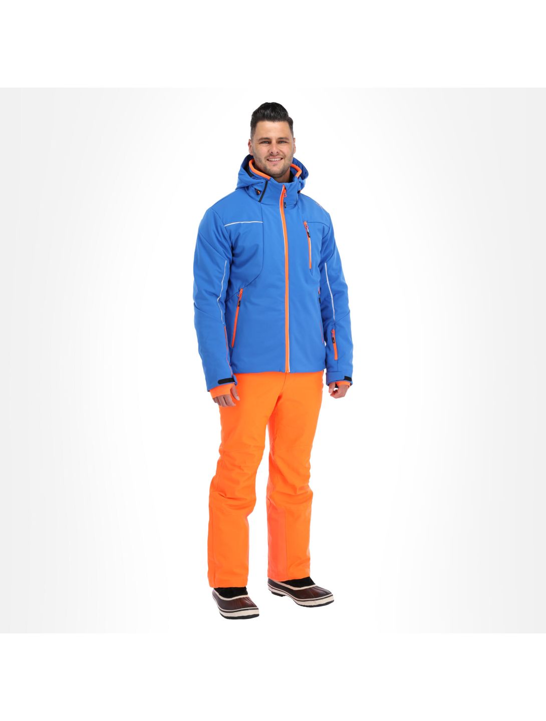 CMP, 30W0317 veste de ski softshell hommes royal bleu 