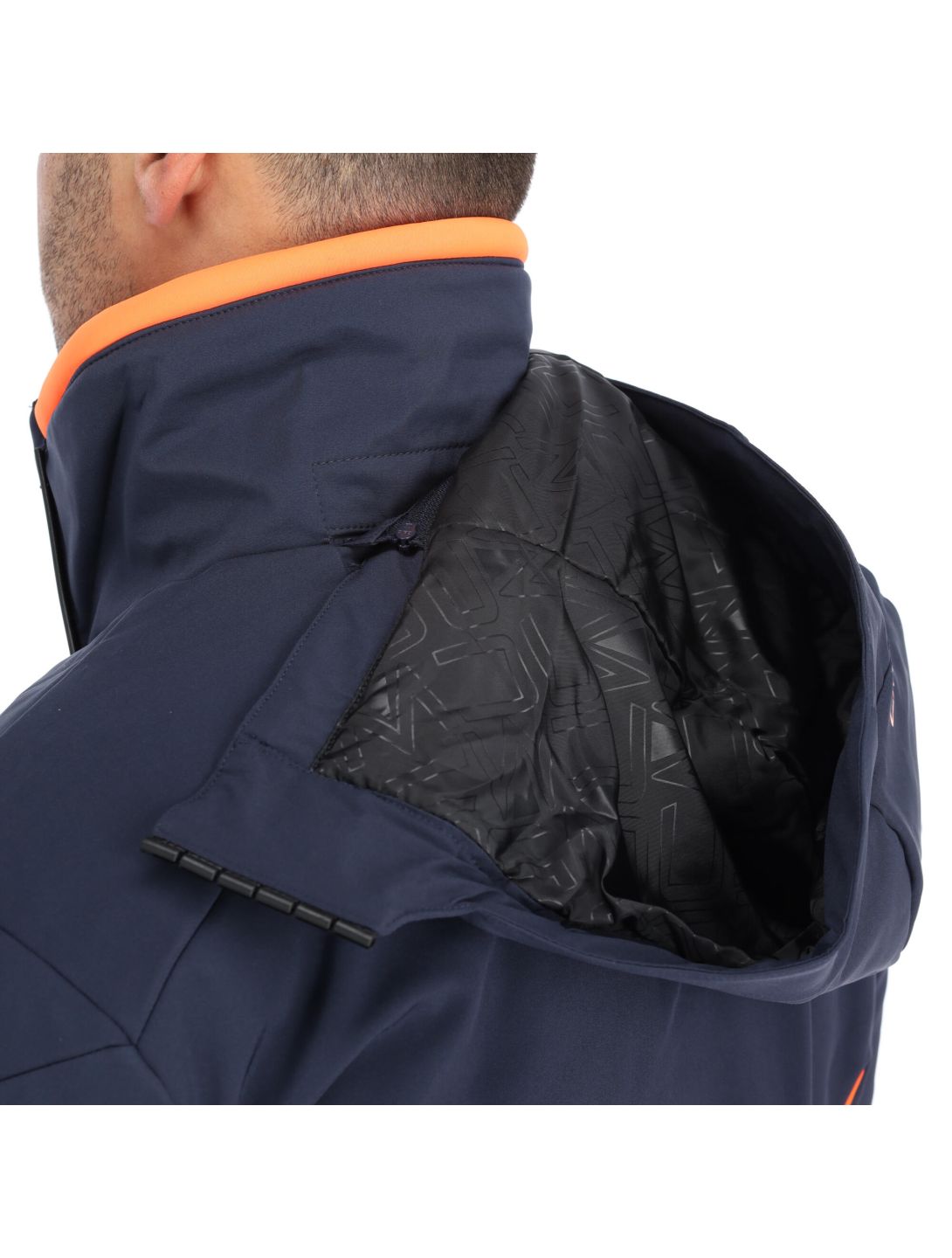 CMP, 30W0317 veste de ski softshell hommes navy bleu 