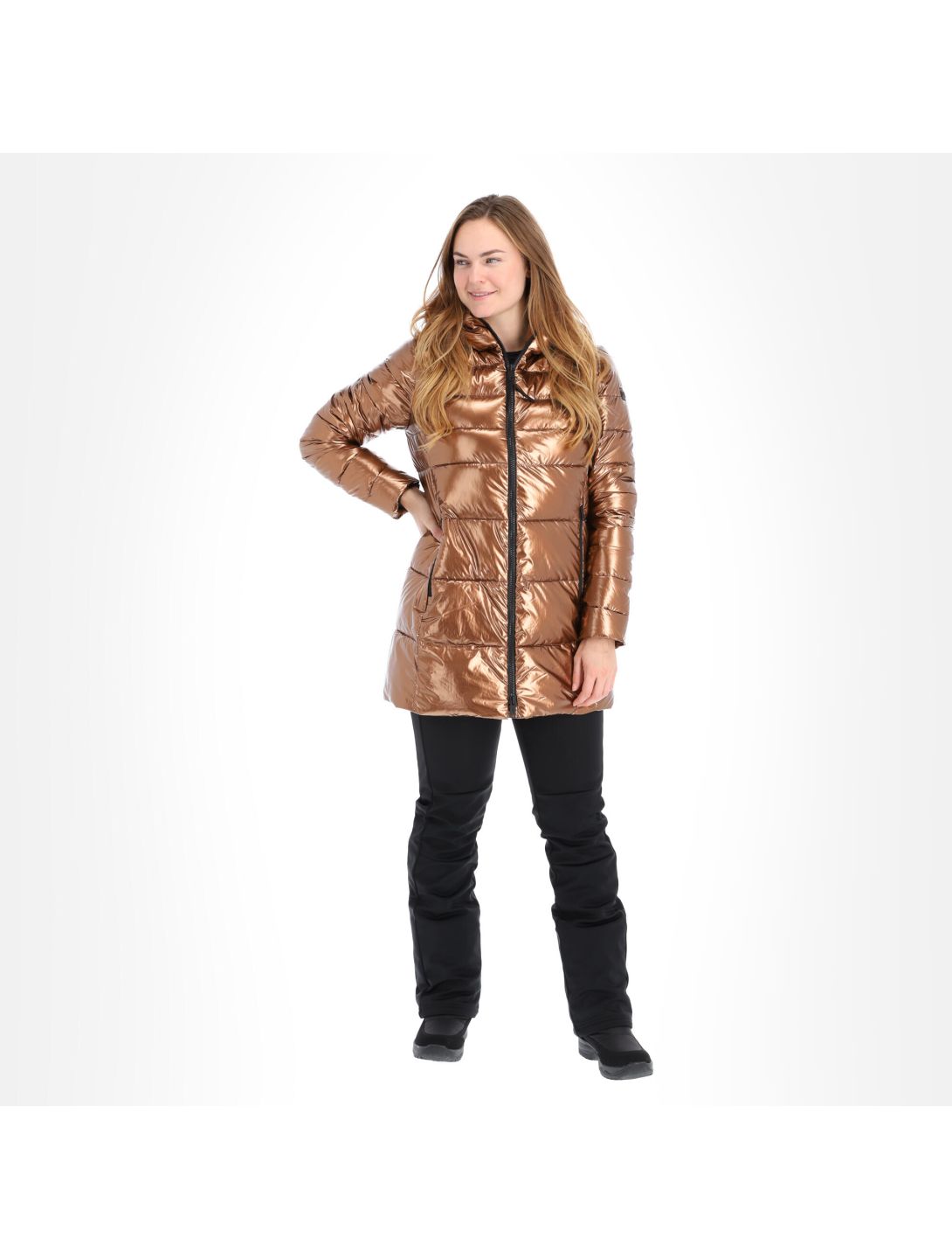 CMP, 30K3506 manteau d'hiver femmes brun 