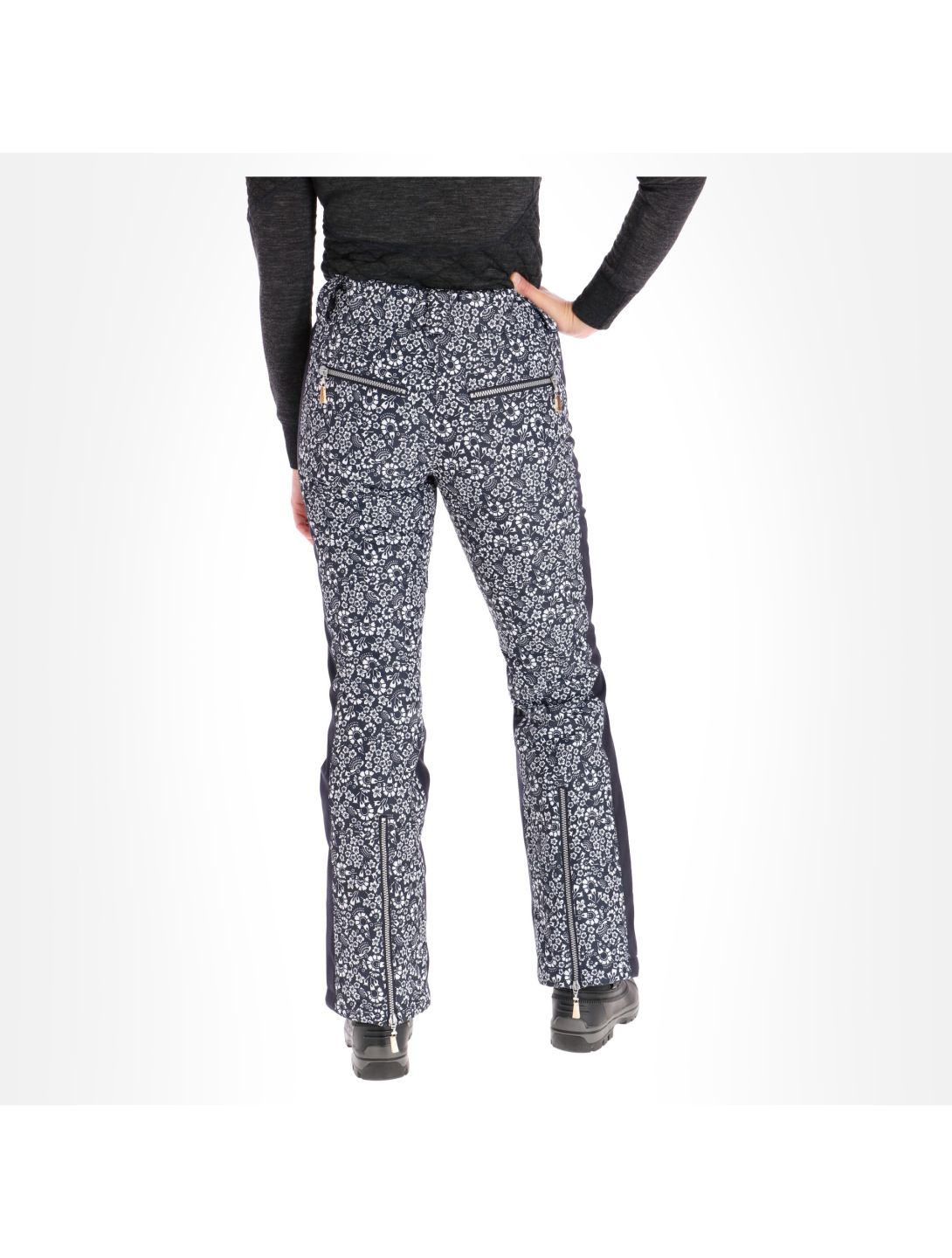 Almgwand, Bergerkogel-4, ski pants, women, marine blue