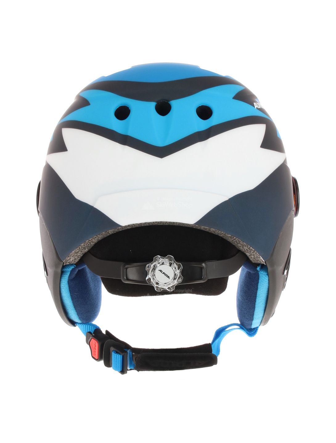 Carat Le Visor HM, ski helmet, children, nightblue - denim matt