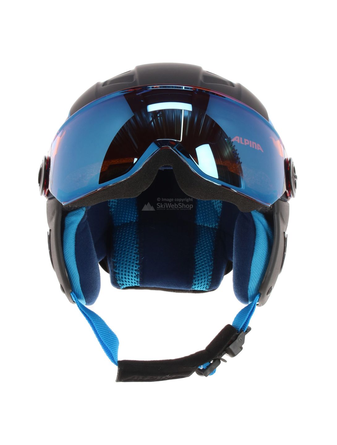 Carat Le Visor HM, ski helmet, children, nightblue - denim matt