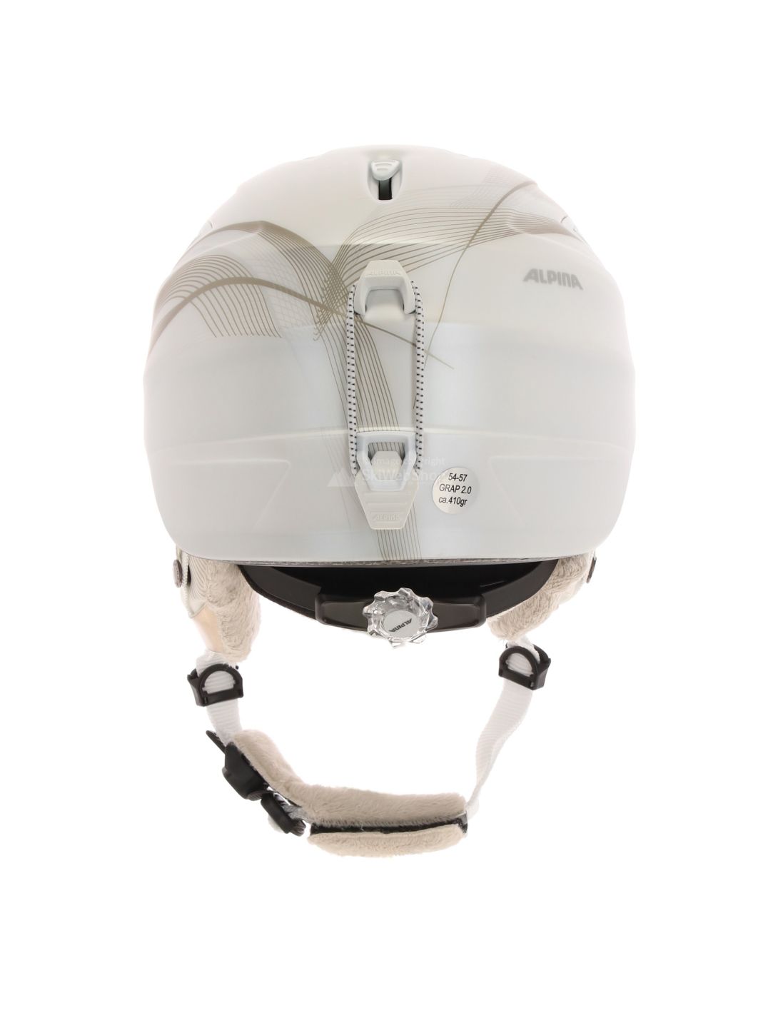 Alpina, Grap 2.0 ski helmet, white prosecco matt